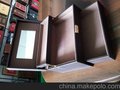 供应金狮化妆品皮盒包装深圳较好的化妆品皮盒工艺皮盒生产