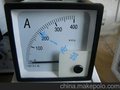 转角90游丝船用表 电流表 72*72