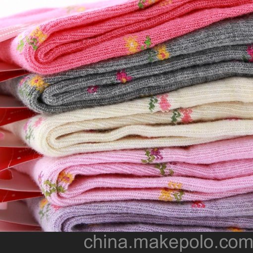 廠家直供走量款外貿(mào)襪子批發(fā)全棉女襪點(diǎn)純棉襪中筒襪004圖片