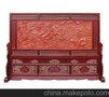供应插屏321木雕屏风，中式深雕装饰类插屏，大厅屏风