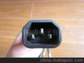 实拍大图：电瓶车插头，VDE认证