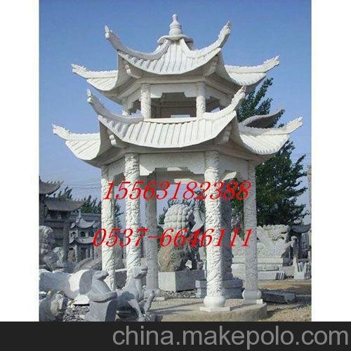 供應(yīng)嘉祥天華石材石亭、涼亭石亭、涼亭、八角亭、六角亭等圖片