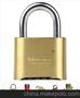 瑪斯特（Master Lock） 175MCND 高安全黃銅密碼鎖 （黃銅色）