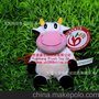 韩版超流行毛绒小牛挂饰 工艺礼品 小女生爱