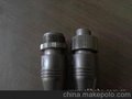 18mm9芯0.2金属螺帽LED电源.信号.防水公母连接线,实心端子