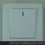 新款點式金色銀色不銹鋼拉絲玻璃墻壁開關插座電工電氣面板代理