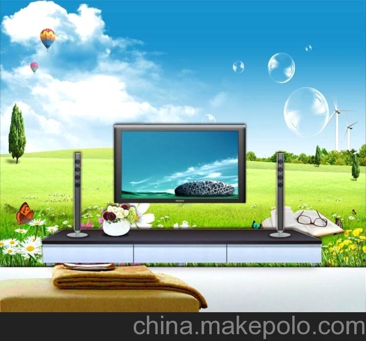 大型壁畫 電視背景墻紙壁紙 壁畫 酒店被墻紙
