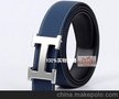 Hermes/愛馬仕 H扣頭 深藍色 32mm 皮帶 腰帶 原版皮 批發優惠