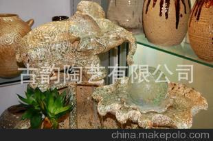 直銷陶瓷流水噴泉 加濕器 水琴魚缸 工藝擺件 招財(cái)擺件圖片