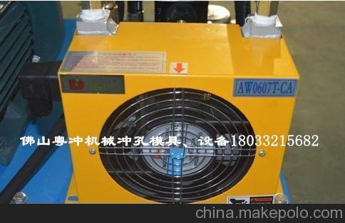 防盜網(wǎng)供應(yīng)粵沖YC兩工位沖孔機(jī)快速開孔設(shè)備丨不銹鋼開孔機(jī)器圖片