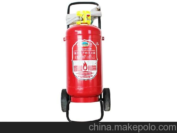 供應(yīng)35kg推車式滅火器干粉ABC35公斤滅火器 廠家直銷圖片