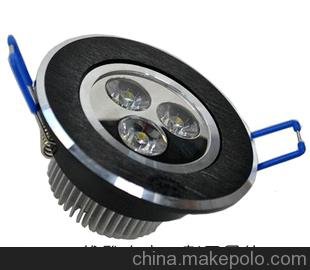 暢銷單品 3W led天花燈配高性能驅(qū)動(dòng)，款式多樣，質(zhì)保三年圖片
