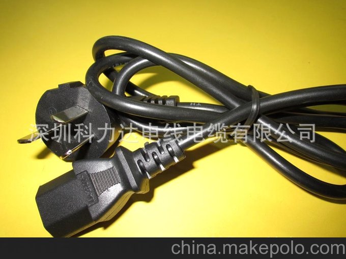 國標電源線(xiàn)批發(fā) 電腦顯示器電源線(xiàn) 家用電源線(xiàn)批發(fā)圖片