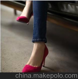 韓國代購正品2013新款rv韓版高跟尖頭單鞋OL細跟低幫淺口zara女鞋