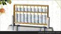 玉品世家镏金翡翠算盘
