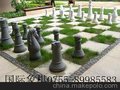 国际象棋雕塑-广场雕塑-校园雕塑-雕刻的国际象棋