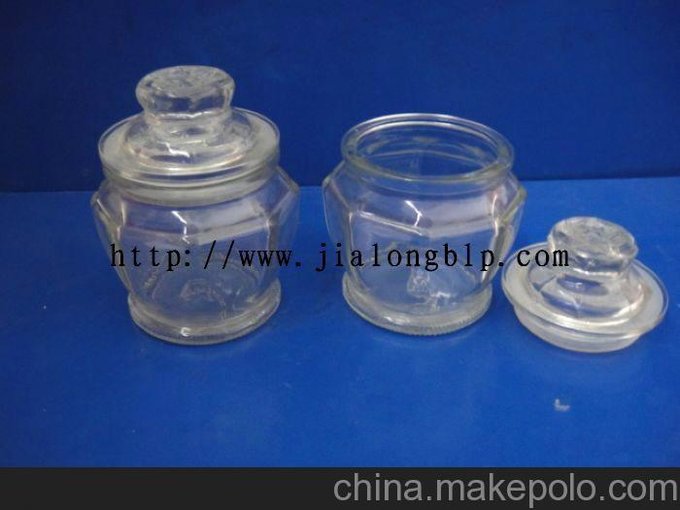 供應玻璃贈品罐 玻璃罐 密封罐 儲存罐圖片