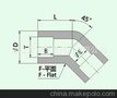 专业厂家 承插焊45°接头