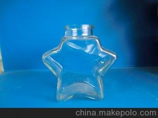 玻璃許愿瓶，漂流瓶，玻璃工藝瓶，玻璃創(chuàng)意瓶，星瓶圖片