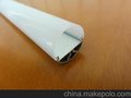 深圳市华渝塑胶电子有限公司 大量供应 灯管外壳 PC透明罩 乳白罩
