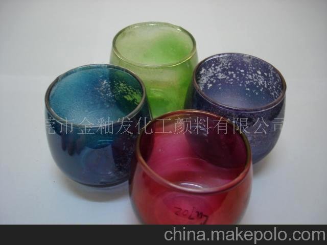 玻璃顏料/油墨-電光水(紅,黃,藍(lán),紫圖片