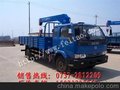 东风多利卡随车吊（国三）飞涛牌5t起重吊车
