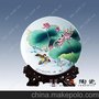 陶瓷影像瓷盘 个性定做瓷盘 赏盘生产厂家