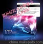 会员卡85.5*54磁卡会员卡制作 IC卡条码卡郑州镀金卡制作