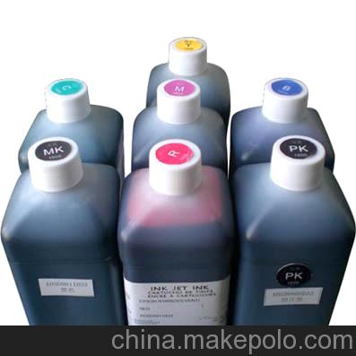 廠家批發(fā)平板機弱溶劑墨水不堵頭耐曬 ECO solvent ink