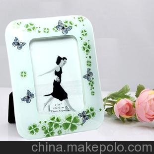 玻璃相框 創(chuàng)意相框相架 義烏相框批發(fā) 外貿(mào)玻璃相框 GD104U-H圖片