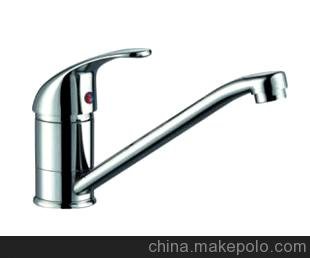 廠家生產(chǎn)長(zhǎng)期供應(yīng)沃爾沃WRW-004全銅單孔廚房龍頭圖片