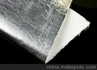 膨體玻纖鋁箔布-鋁箔布-保溫鋁箔布-防火鋁箔布圖片