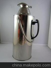 5磅不锈钢热水瓶 鸭嘴保温壶 开水瓶 玻璃内胆（430） 保温瓶