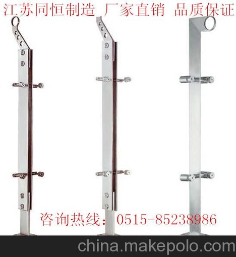 保定不銹鋼欄桿、衡水不銹鋼立柱、滄州不銹鋼護欄圖片