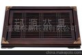 送礼佳品/郑源茶具/ 黑紫檀格古通今茶盘/手工制作