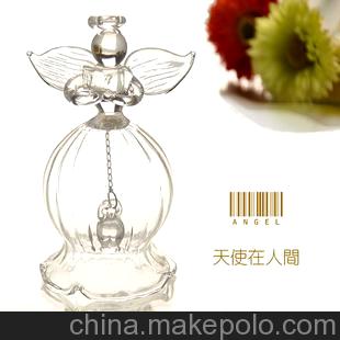 mx 北海道玻璃工艺 祈福天使风铃 花朵天使 婚庆礼品/创意礼品