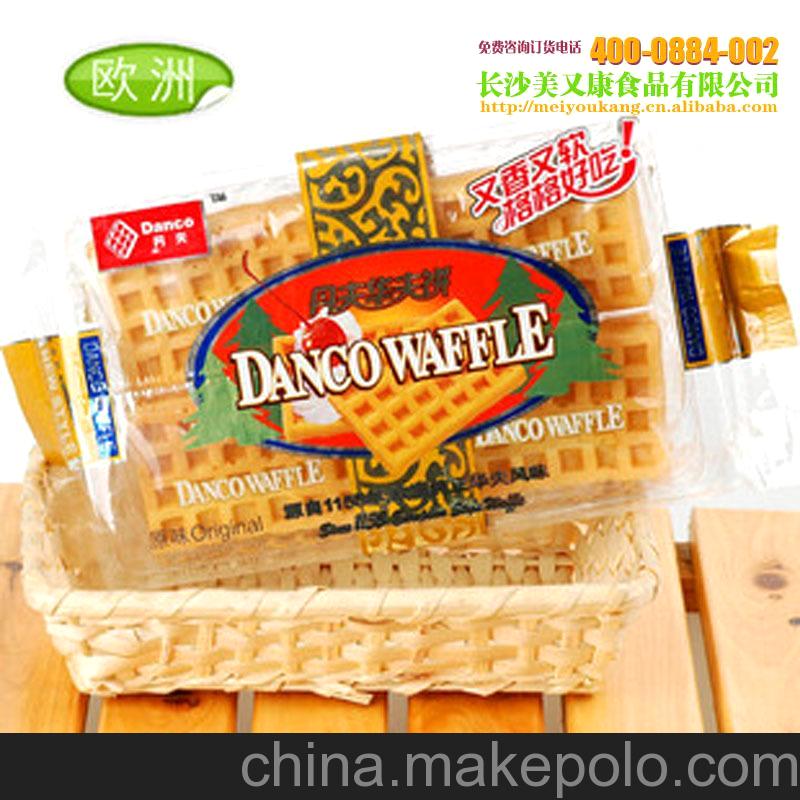 休闲食品批发 丹夫华夫饼(芝士味）超好吃的蛋糕零食 5斤/件